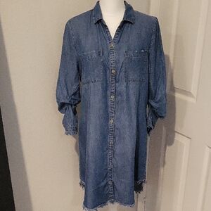 Chelsea & Theodore Denim Dress SHIRT DRESS